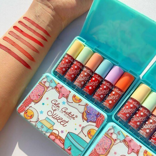 پک رژ مایع مینی 6 تایی