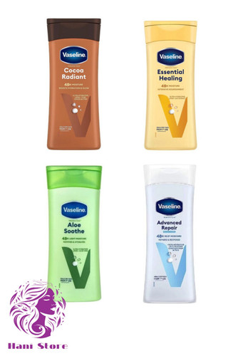 لوسیون بدن وازلین 200 میل در 4 رایحه