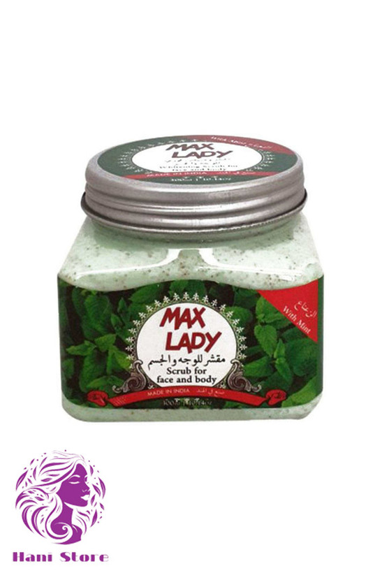 اسکراب کاسه ای صورت و بدن مکس لیدی