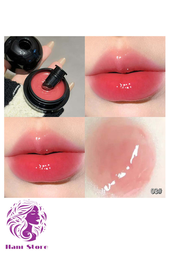 رژ خیس کره ای براش دار طرح زنگ Herorange