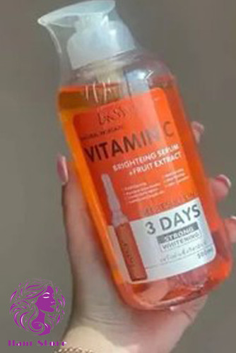 سرم روشن کننده بدن لنسیاد مدل ویتامین C حجم 500 میلی لیتر