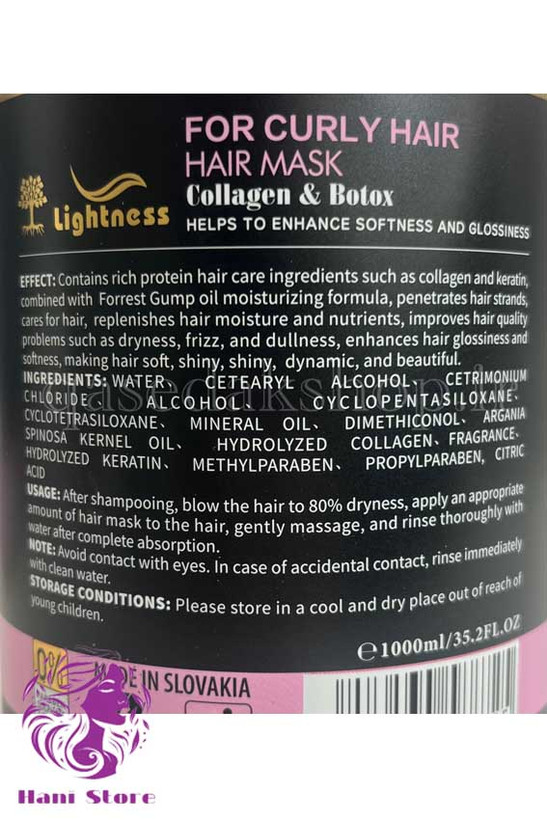 ماسک مو بدون سولفات و پارابن لایتنس